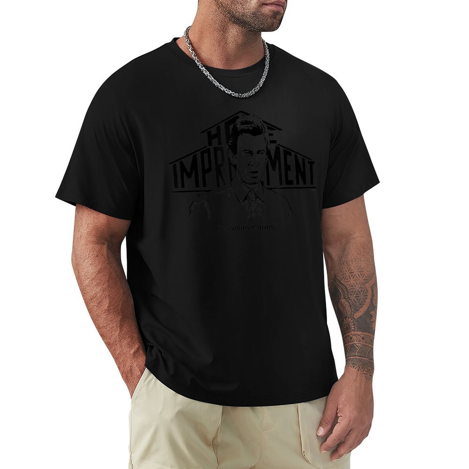 Home Improvement Grunt - Home Improvement Inquisitive Grunt T-Shirt High