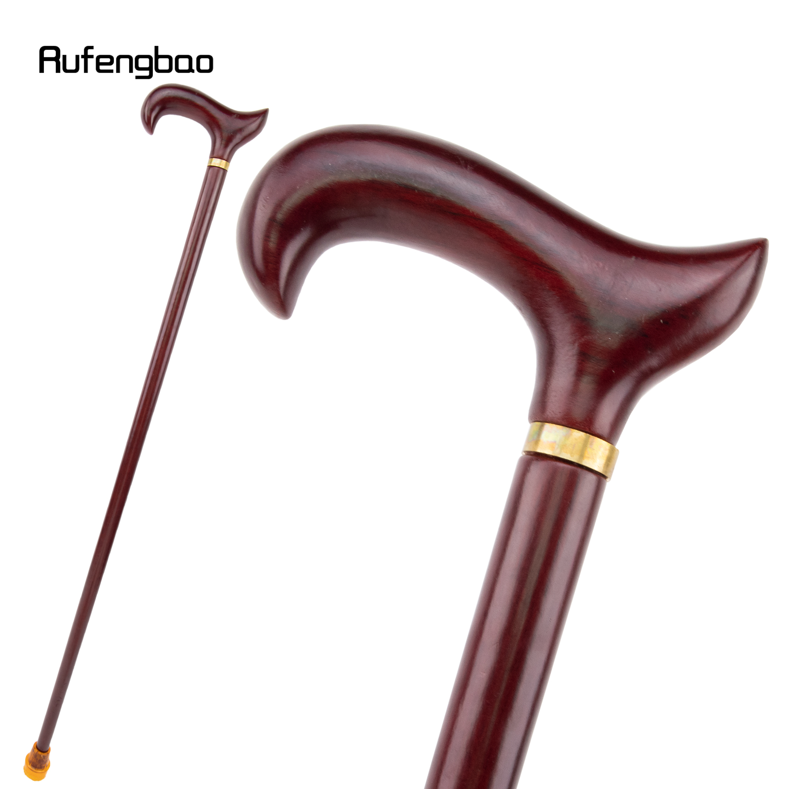 Wood Filler Stick - Red Wooden Single Joint Fashion Walking