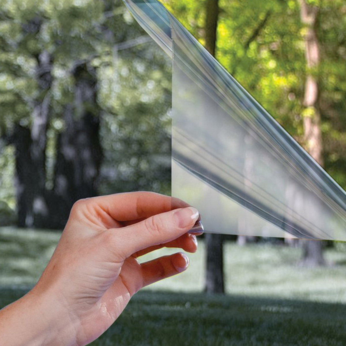 Window Insulation Film - Silver Window Film 1M X 0.