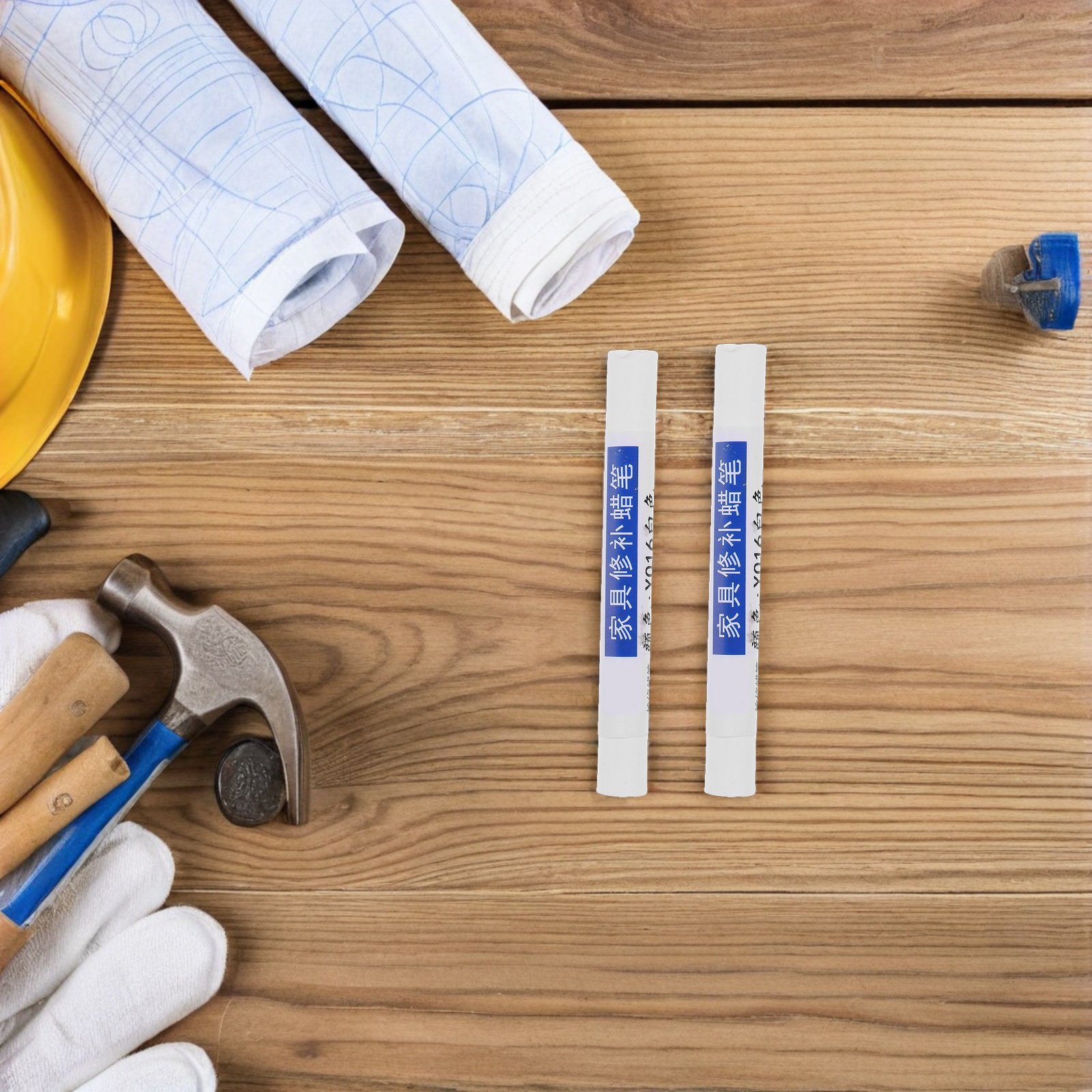 4Pcs Wood Furniture Wax Filler - Wood Filler Stick 评论和价格