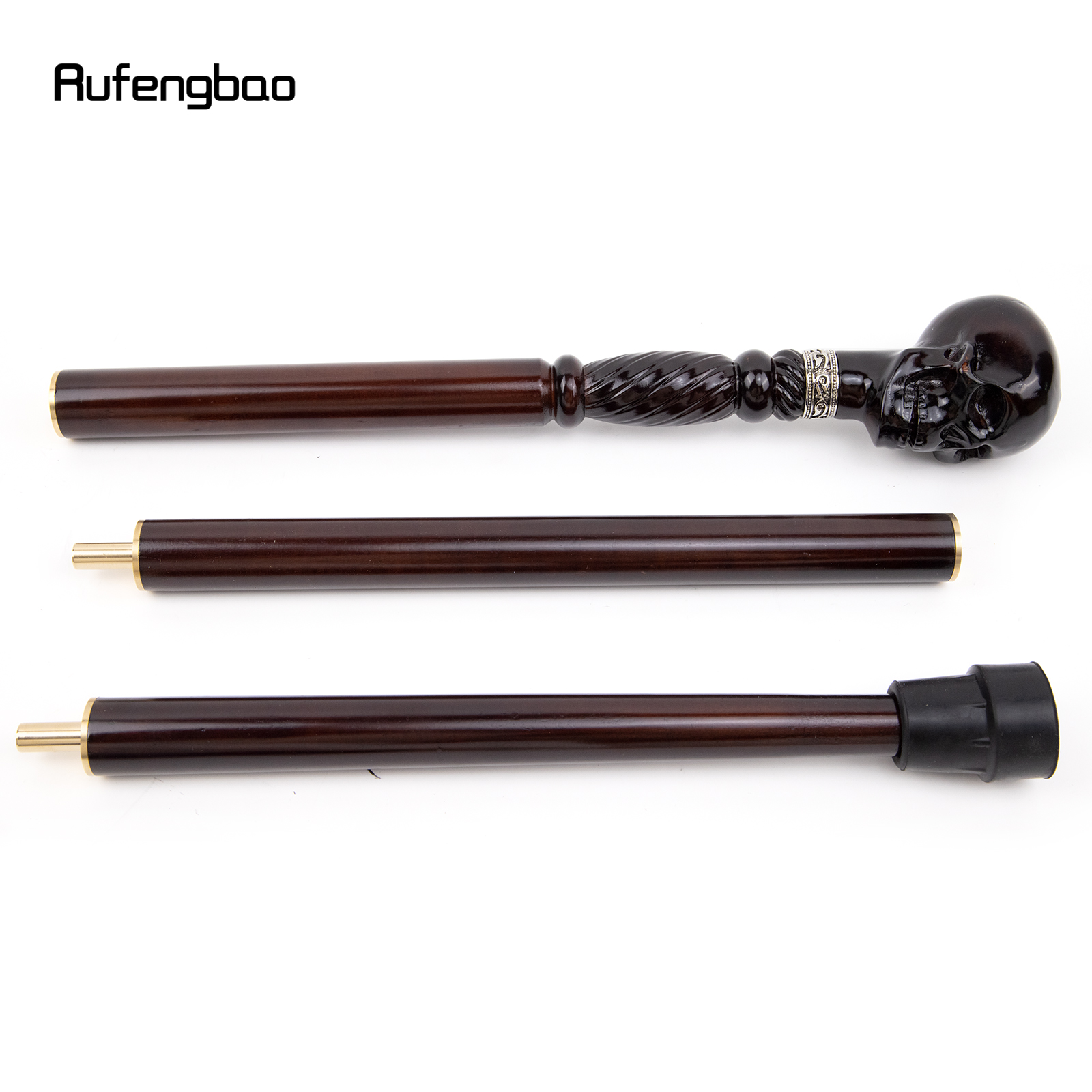 Black Creative Devil Skull Woo - Wood Filler Stick 评论和价格