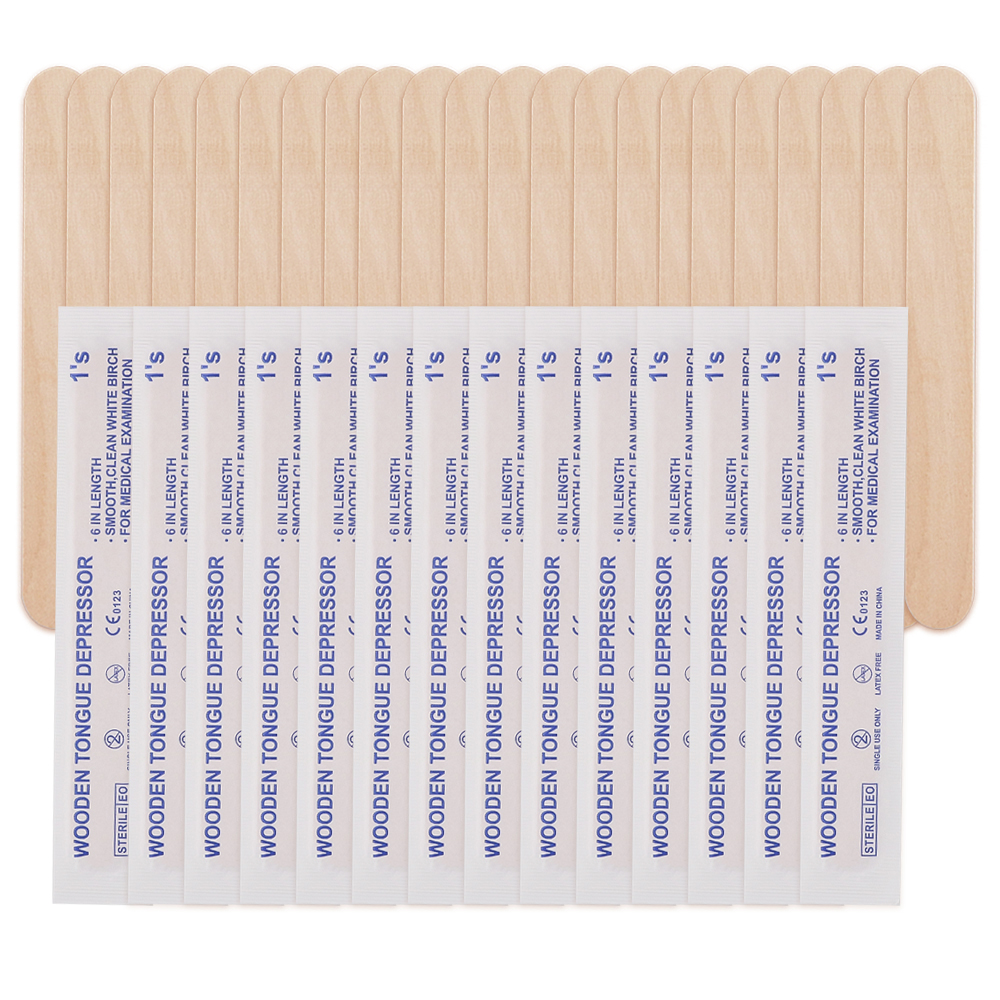 100/50/30/10PCS Tattoo Waxing  - Wood Filler Stick 评论和价格