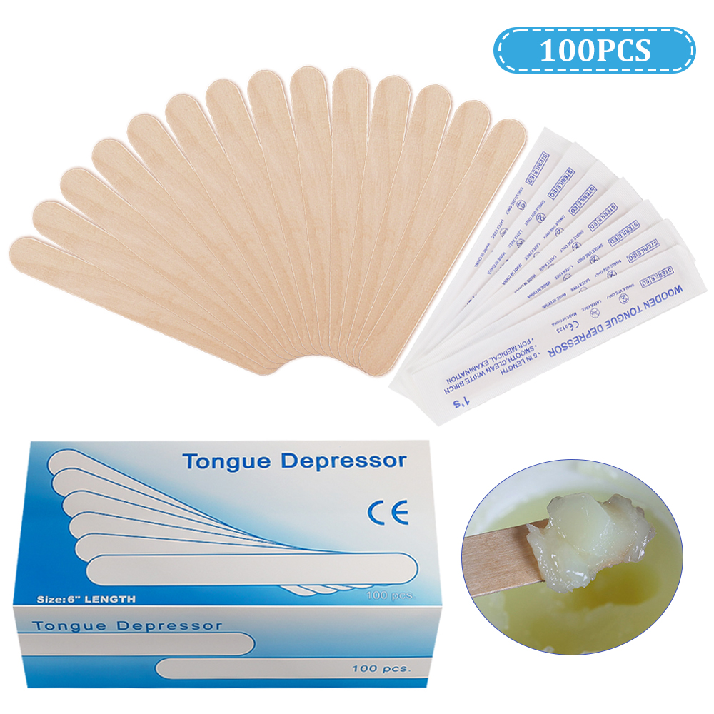 30/50/100/200PCS Disposable Ta - Wood Filler Stick 评论和价格