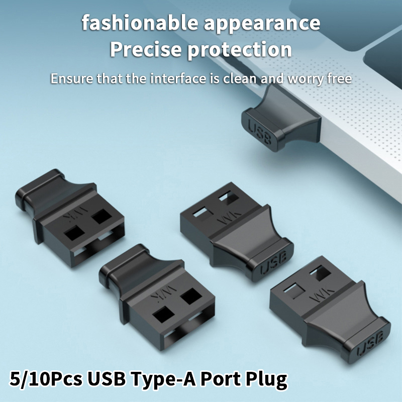 5/10Pcs Type-A USB Port Plug W - Electrical Outlet Cover 评论和价格