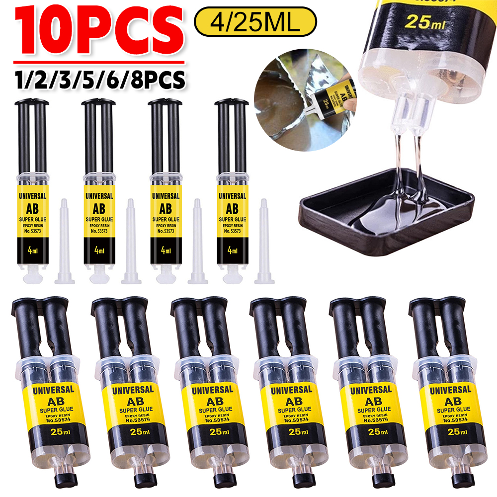 4/25ml Epoxy Resin AB Glue Wat - Wood Filler Stick 评论和价格