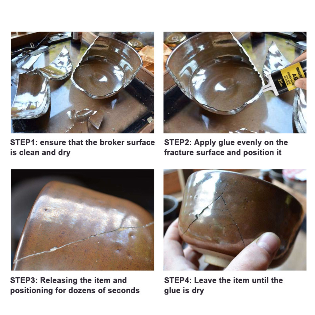 4/25ml Epoxy Resin AB Glue Wat - Wood Filler Stick 评论和价格