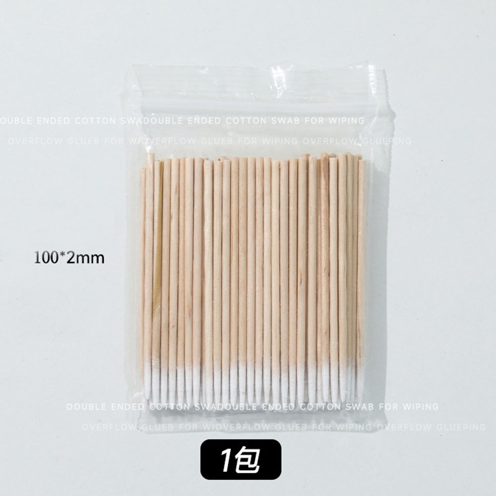 200pcs Nails Art Wood Cotton S - Wood Filler Stick 评论和价格