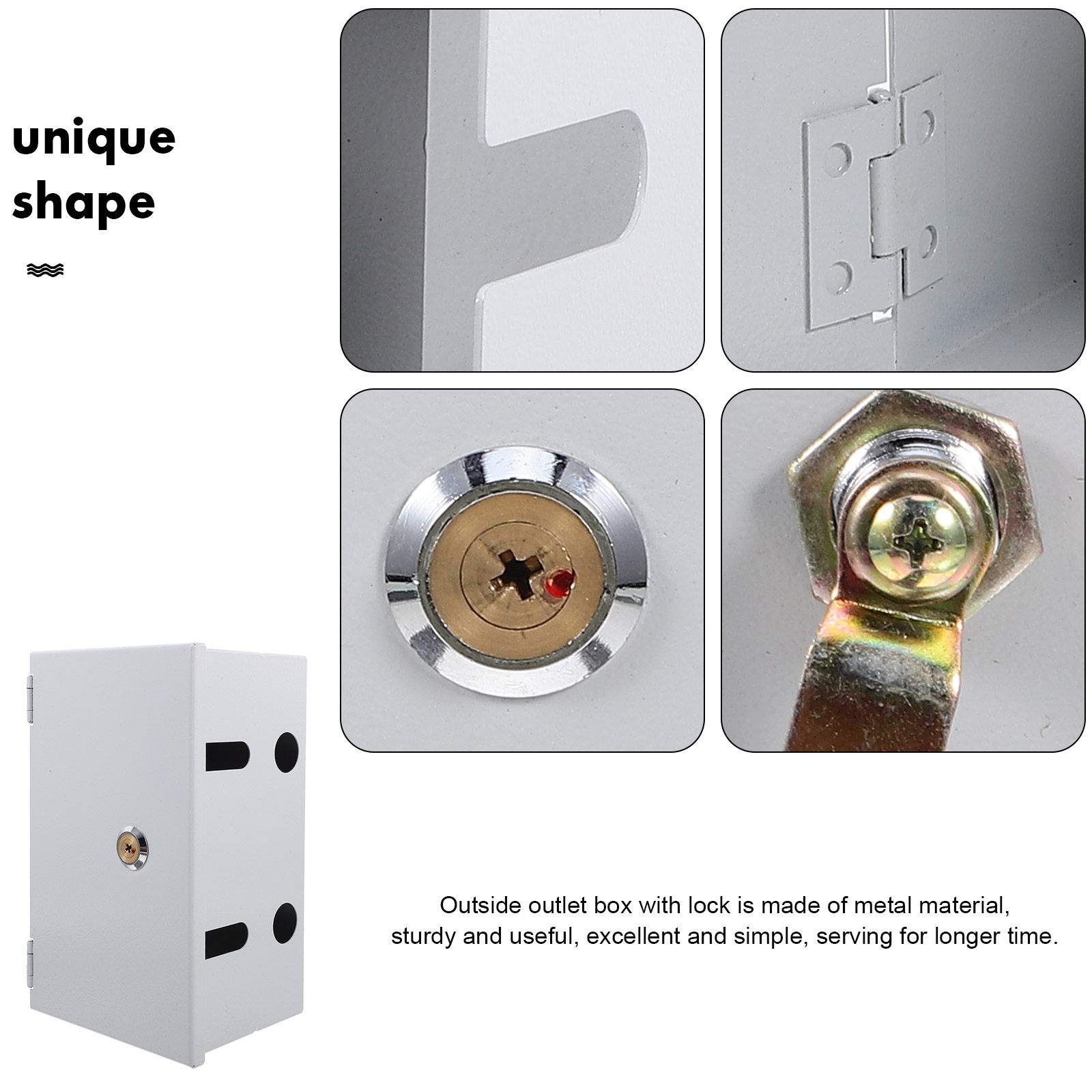 1Set Waterproof Anti-Theft Sta - Electrical Outlet Cover 评论和价格