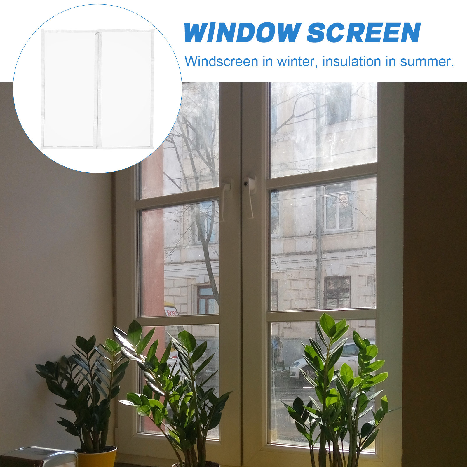 Heavy Duty Winter Window Insul - Window Insulation Film 评论和价格