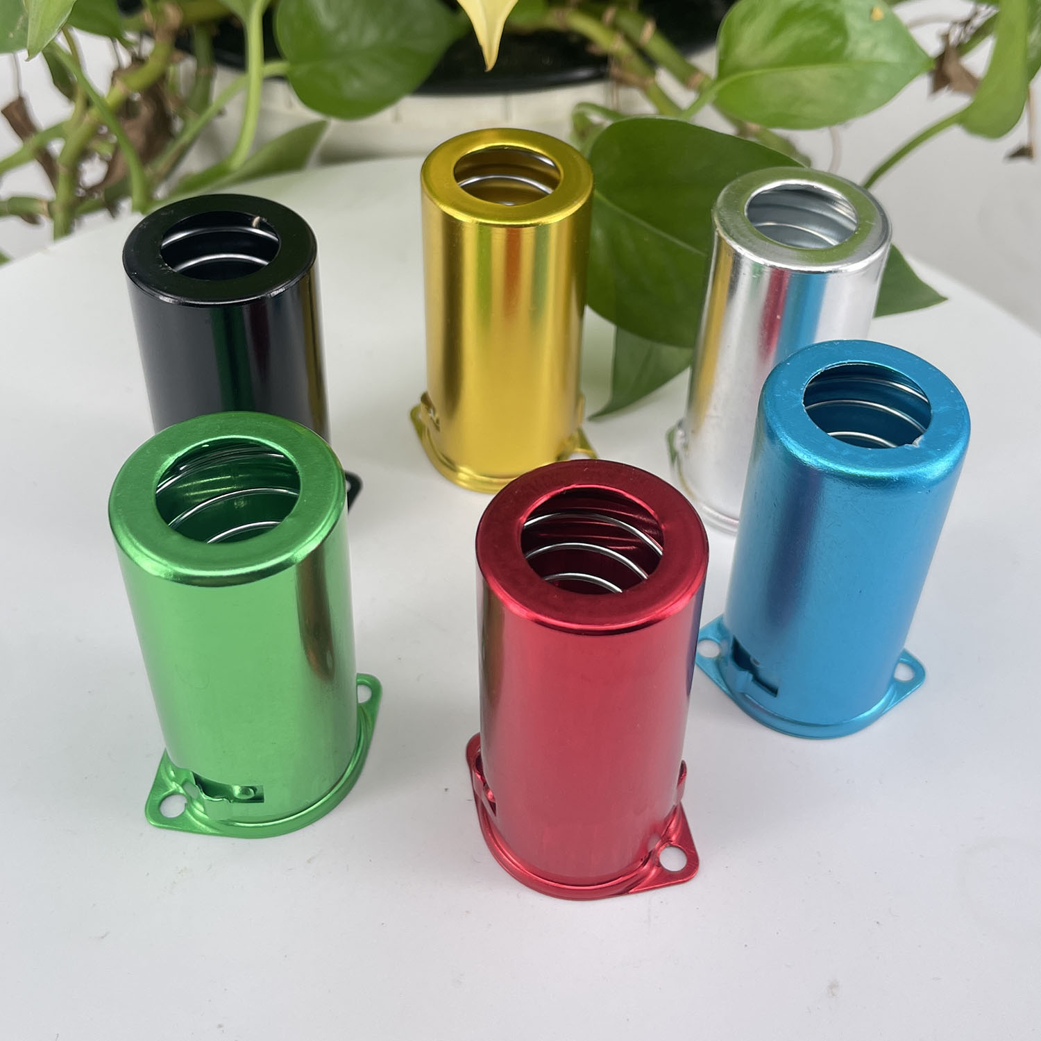10PCS Aluminum Tube Socket Shi - Electrical Outlet Cover 评论和价格