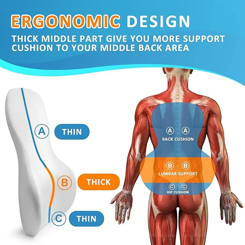 Lumbar Support Pillow for Offi - Home Improvement Cars 评论和价格